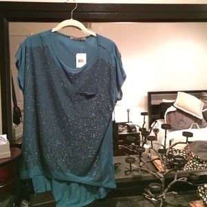 Chloe K Embellished Party Tee