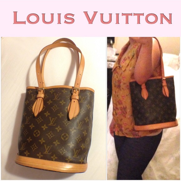 ⭕️TRADED⭕️💯Authentic Louis Vuitton Petit Bucket