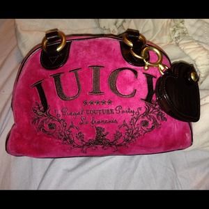 Authentic Juicy couture bag  **RESERVED**@sharer**