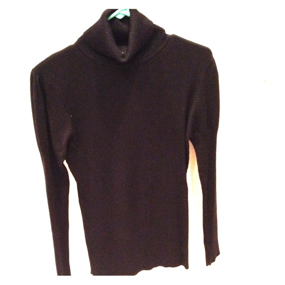 Black turtle neck