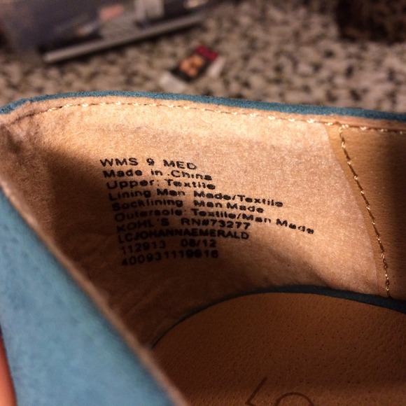 ✳️ Lauren Conrad teal heels ✳️ Brand new ✳️ - Picture 3 of 4