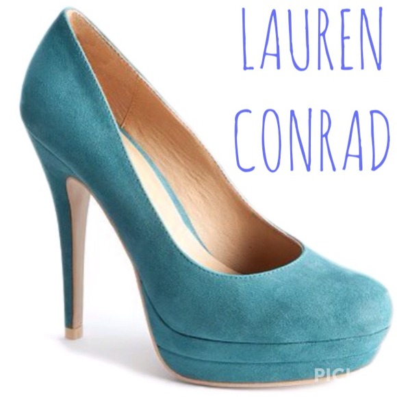Lauren Conrad Shoes - ✳️ Lauren Conrad teal heels ✳️ Brand new ✳️