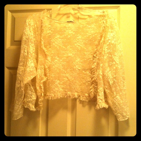 Lace shrug