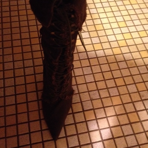 Brown boots