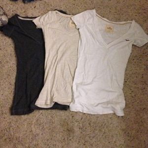 Hollister Vneck Tees