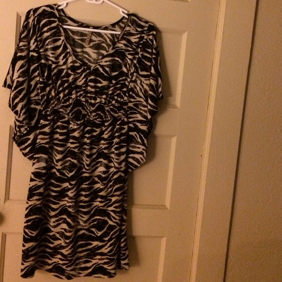 Animal print dress!!