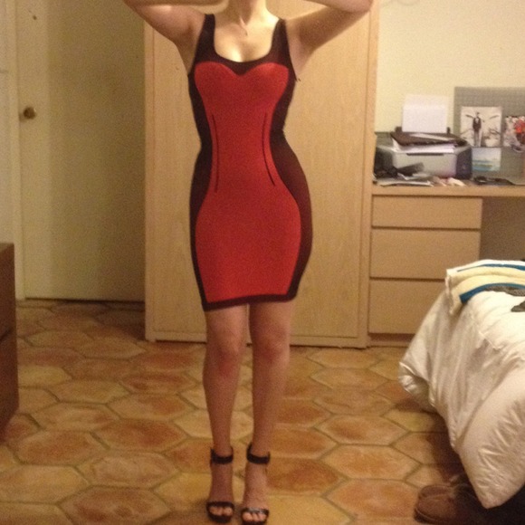 **SOLD**Bebe body-con dress. Never worn.
