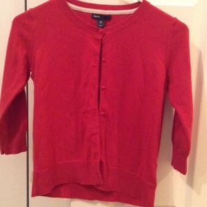 Gap kids Rose colored cardigan