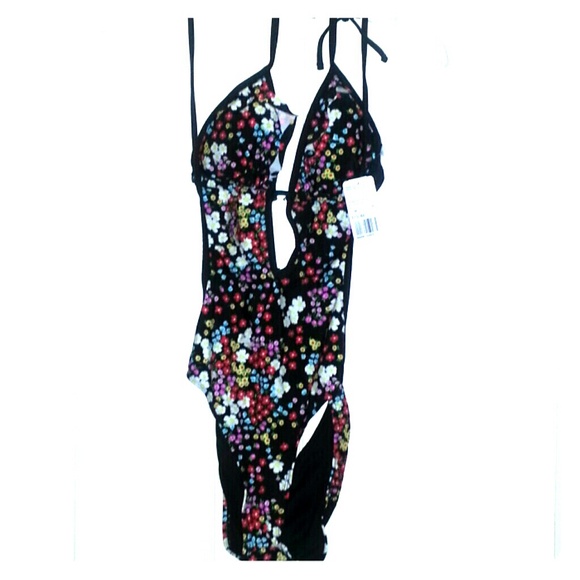 Floral One Piece Swimsuit NWT