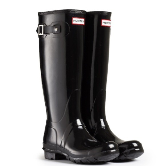HUNTER BOOTS BLACK