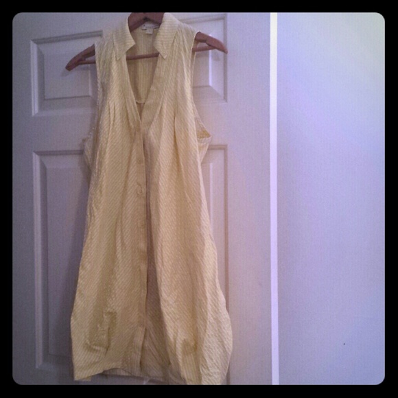 Cute summer yellow dress - Picture 1 of 3