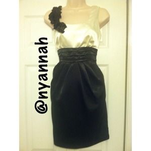 Black and White Dress