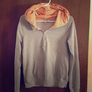 Half Zip Hooded Sweatshirt