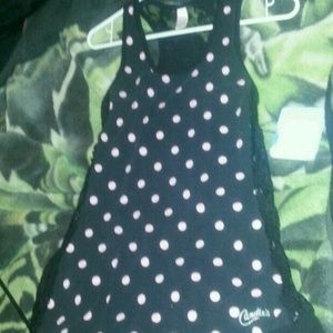 Polka dot tank