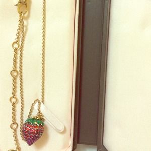 Reduced-juicy couture necklace