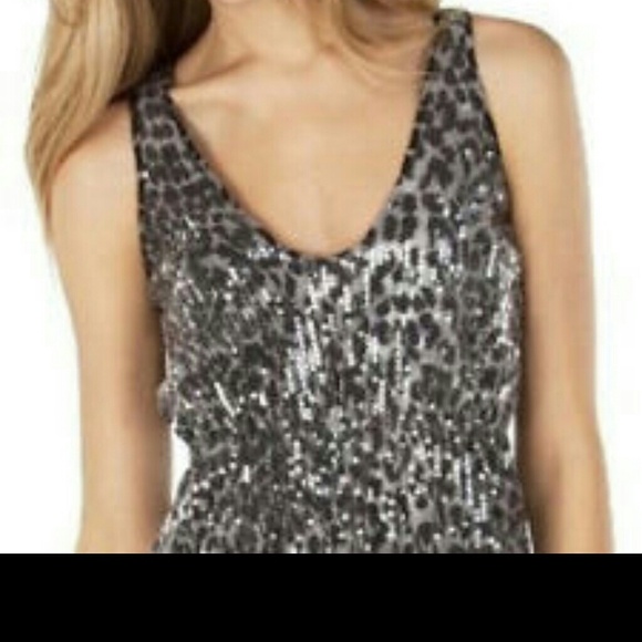 NWOT! Rodarte for Target Animal Print Sequin Dress - Picture 2 of 8