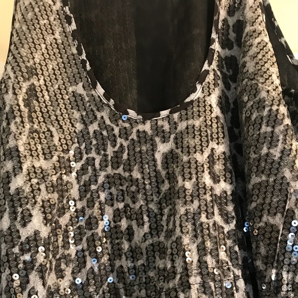 NWOT! Rodarte for Target Animal Print Sequin Dress - Picture 4 of 8