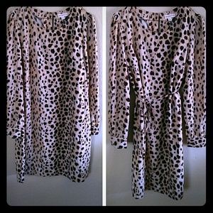 Leopard print dress Lg