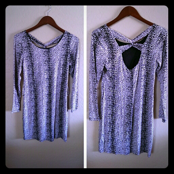 Xl mini animal print dress