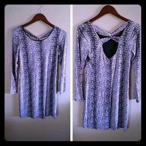 Xl mini animal print dress