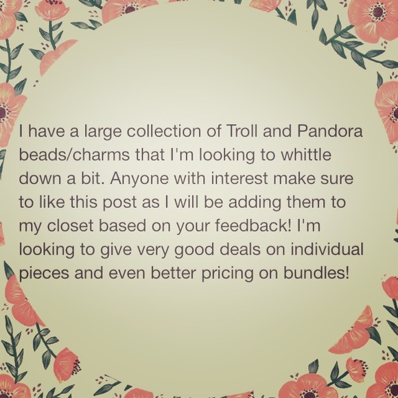 Troll/Pandora beads and charms