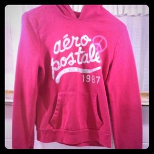 A pink hoodie never been worn