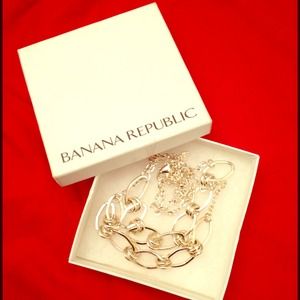 Banana Republic Silver Necklace