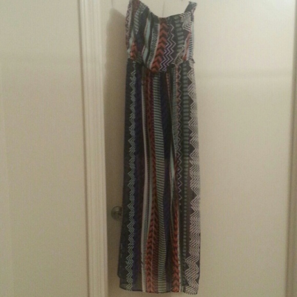 Bar 3 tribal print dress