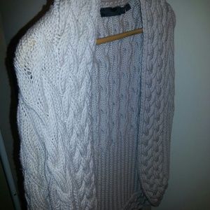 Stand out cable sweater