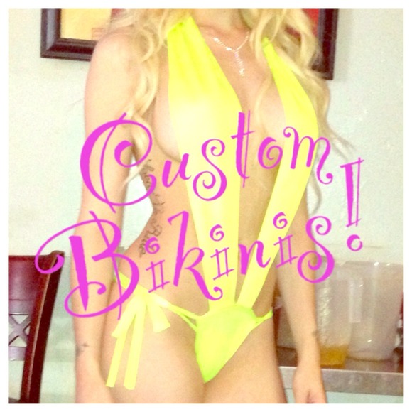 Custom Glam bikinis | Dancer outfits