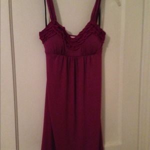 Wine colored sundress