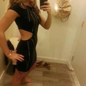 Arden B black dress