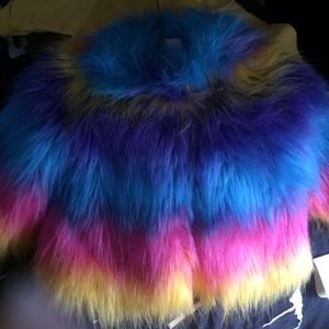 Rainbow jacket 9 month old