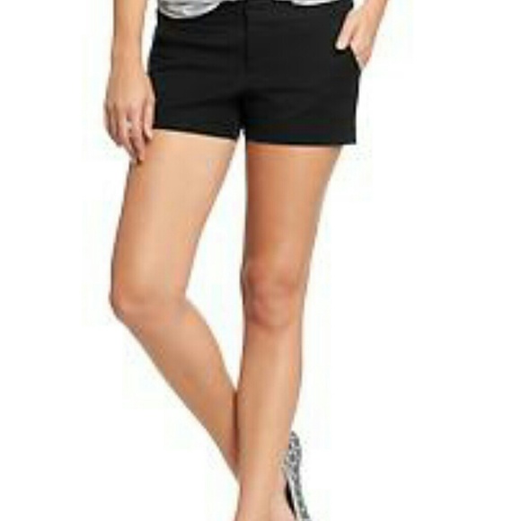 Women's Flat Front Twill Shorts - Picture 1 of 1
