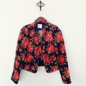Anthropologie Line & Dot Tapestry Blazer