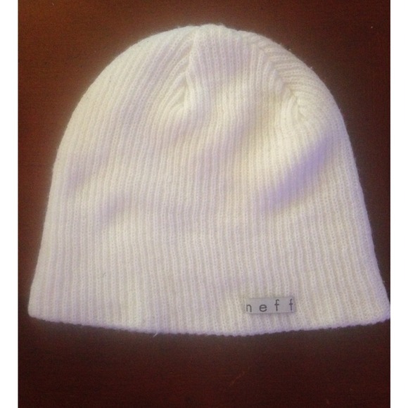 White Neff beanie