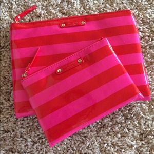 Kate Spade♠️💗 mini and large pouch!!