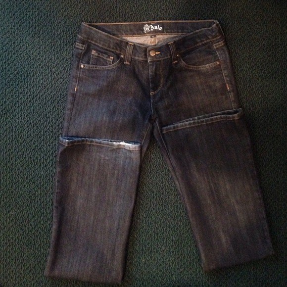 Anlo boot cut dark denim jeans