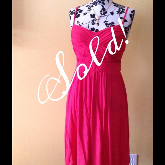 Sold!  Stunning coral Mossimo summer dress.