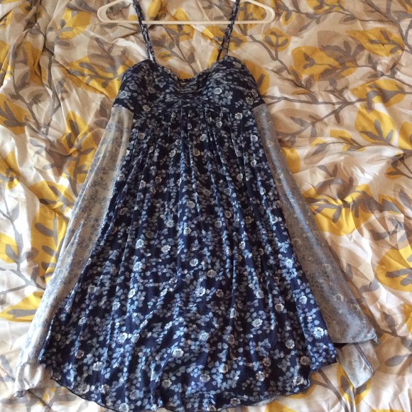 ON HOLD! Blue floral dress