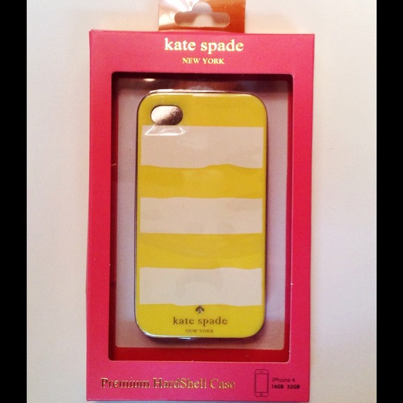 SALEAKate Spade♠️ NY iPhone 4/4S Stripe HardCase