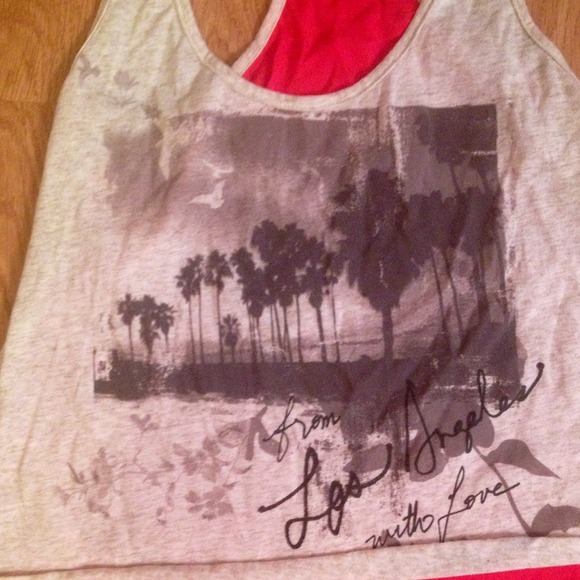 Nast Gal Neon Pink Tank - Picture 2 of 2