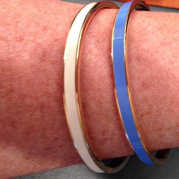 Pair of Kate Spade bangle bracelets