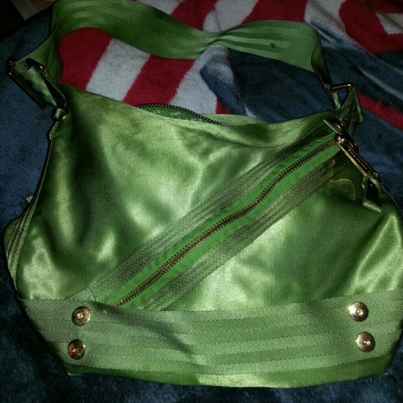 Green Seatbelt Juicy Couture Purse