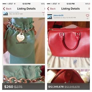 Lv n Tiffany bundle for @baglover