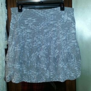 Cute Ruffled Skirt  100% rayon KWOT