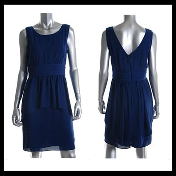 BCBG Blue Cocktail Dress