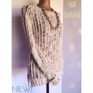 🔺H&M Brand Super Soft Open-knit Sweater🔺