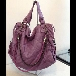 Miss Gustto Bonnie purple quilted.