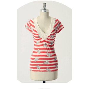 Anthropologie Sea's Epitome shirt-size small